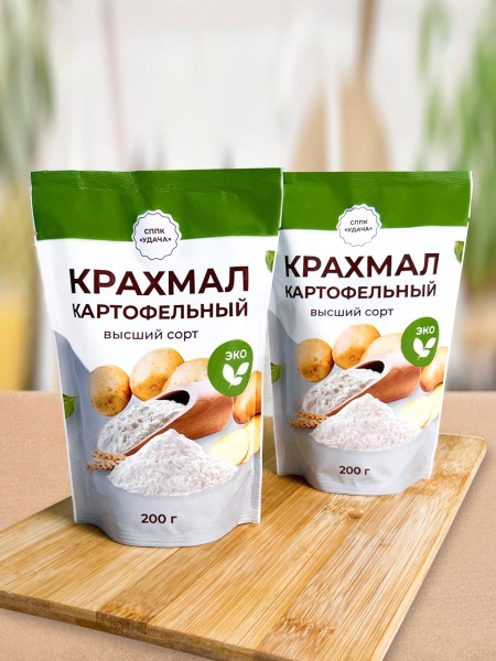 Крахмал картофельный 200 гр - купить с доставкой по выгодным ценам в ...