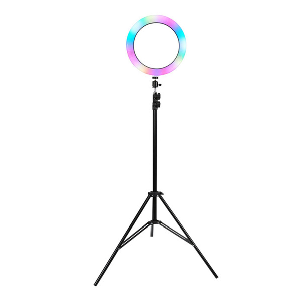 10-дюймовый штатив с цветной RGB-подсветкой и кольцевой подсветкой для ...