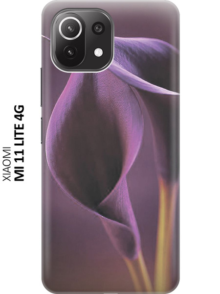 Силиконовый чехол на Xiaomi Mi 11 Lite / 11 Lite 5G / Сяоми Ми 11 Лайт ...