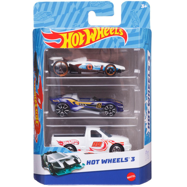 Набор машинок Mattel Hot Wheels 3 машинки №48 - купить с доставкой по ...