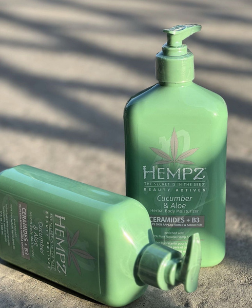 Hempz Огурец и Алое Beauty Actives Cucumber and Aloe Herbal Body ...