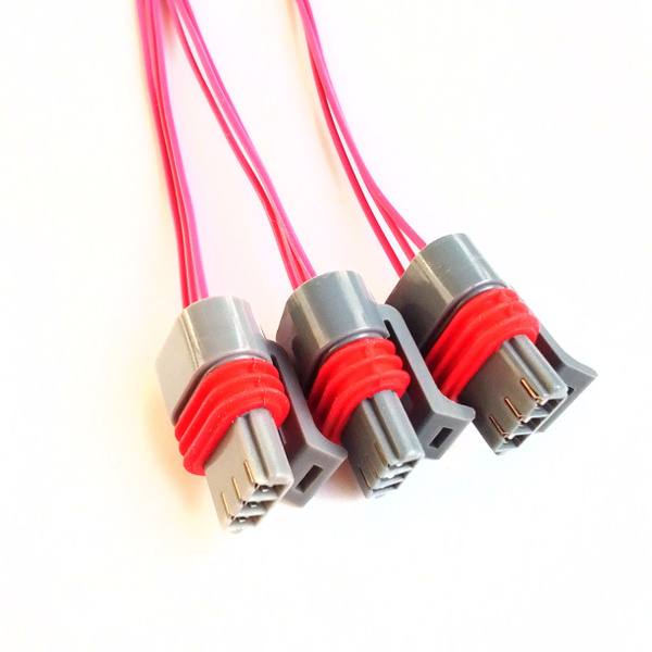 3 штуки.Колодка соединит. датчика фазы распред.вала ВАЗ 2108-2115, 2110 ...