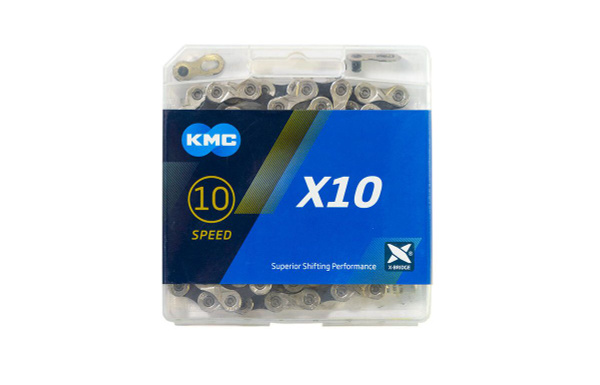 Цепь KMC X10 (10скоростей) к-во звеньев116 - купить с доставкой по ...