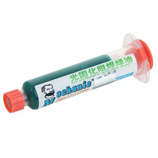 Компаунд UV - клей PCB BGA Type LY-UVH900 зеленый - купить с доставкой ...