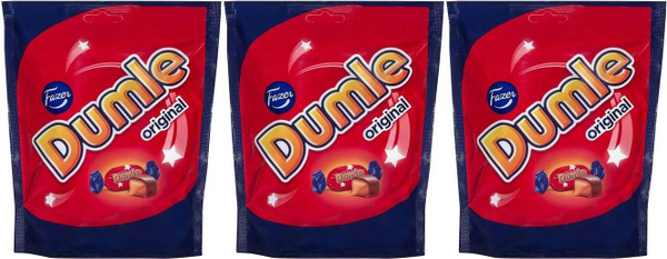 Конфеты Fazer Dumle Original мягкий ирис в молочном шоколаде (Финляндия ...