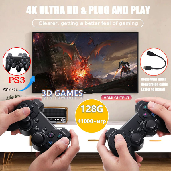 Игровая консоль 4K HD, игровая приставка PSP Pandora, elite experience ...