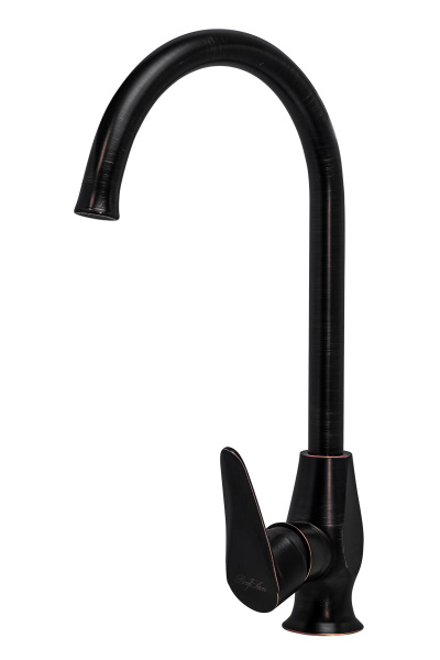 Смеситель ПрофСан ПСМ ПРОФСАН ПСМ-301-3 STEEL BLACK НЕРЖ. СТАЛЬ ...