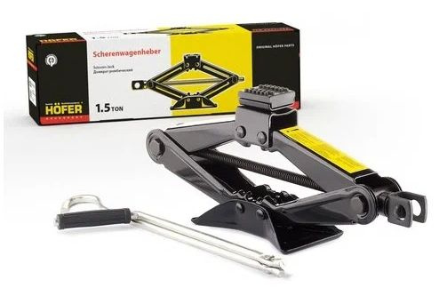 Домкрат ромбический  1.5т. (110-360 мм) (HOFER)