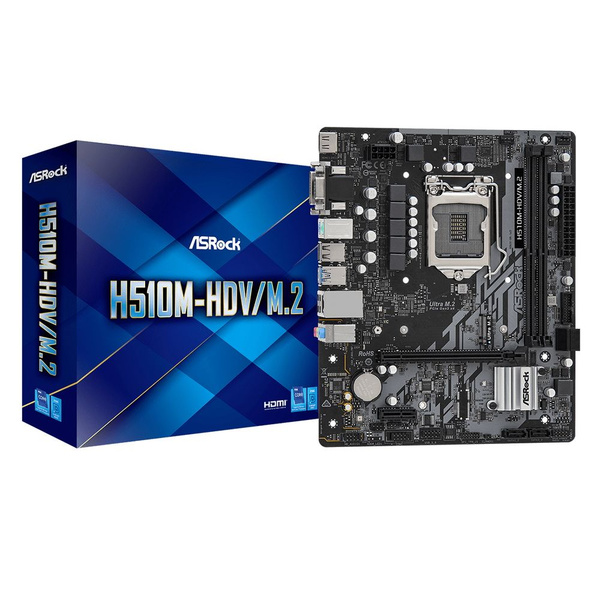 Материнская плата ASRock H510M-HDV/M.2 SE купить по низкой цене с ...