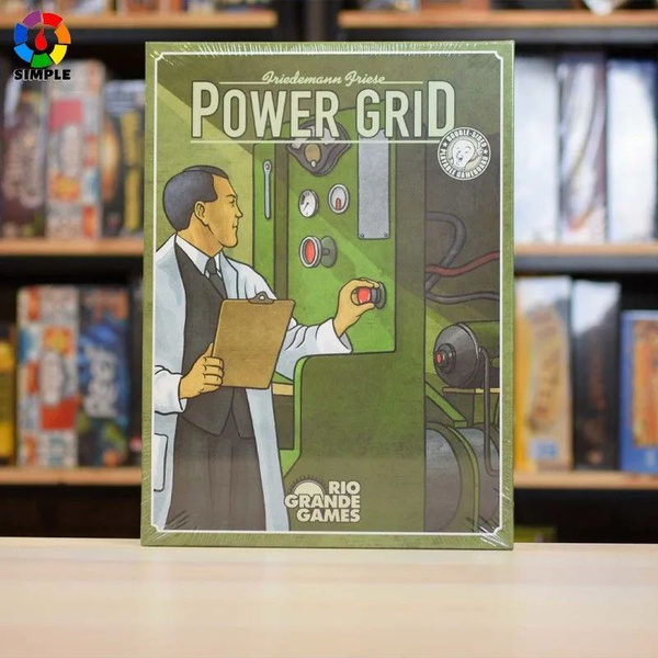 Энергосеть - настольная игра на английском. Power grid - купить с ...