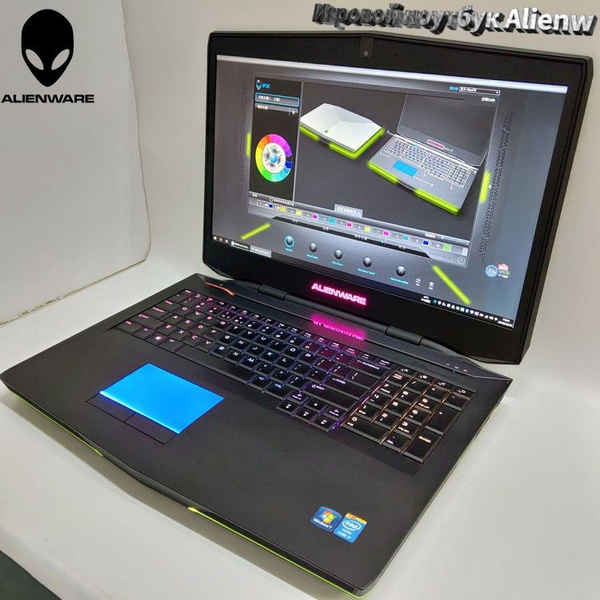Ноутбук Alienware M17X17,3-дюймовый четырехъядерный процессор ...