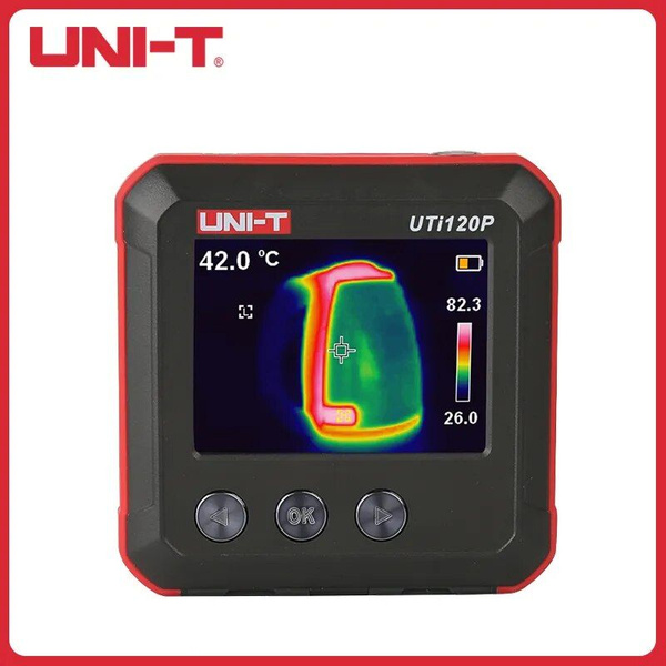 UNI-T UTi120P Карманный тепловизор с 2,4-дюймовым TFT-экраном ...