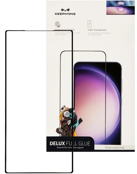 Защитное стекло 9D для Samsung Galaxy S23 Ultra Keephone - купить с ...