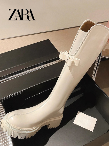 Ботфорты Zara - купить с доставкой по выгодным ценам в интернет ...