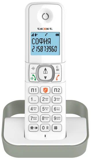 Радиотелефон Dect Texet TX-D5605A White (Белый) - купить с доставкой по ...