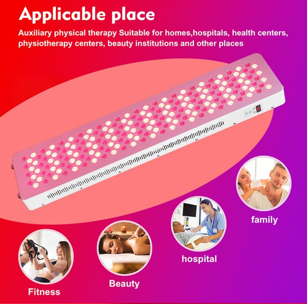 Физиотерапевтическая лампа красного света, обработка кожи, 660 нм: 850 ...