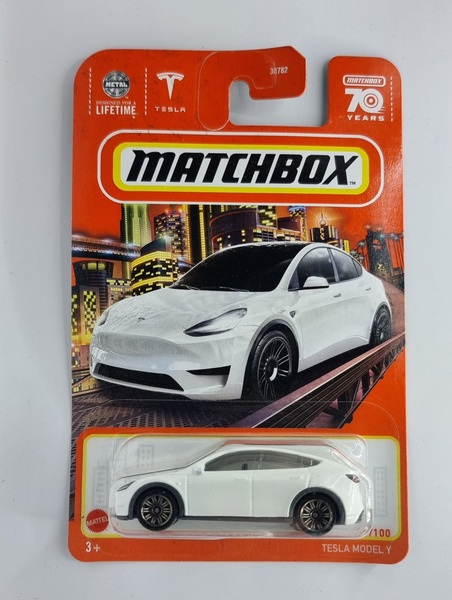 Машинка игрушечная TESLA MODEL Y белая matchbox - купить с доставкой по ...