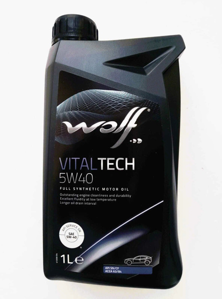 Масло моторное Wolf 5W-40 Синтетическое - купить в интернет-магазине ...