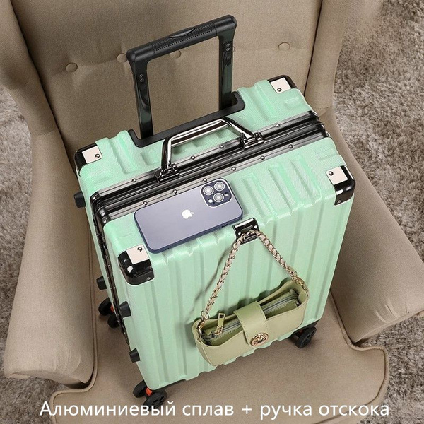 Чемодан Samsonite с алюминиевой рамой, универсальные колеса ...