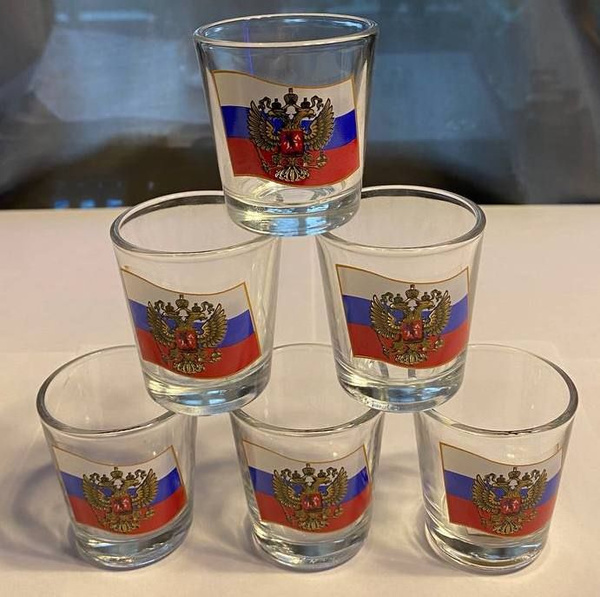 Стопка, 50 мл, Стекло, 6 шт купить по низкой цене с доставкой в ...