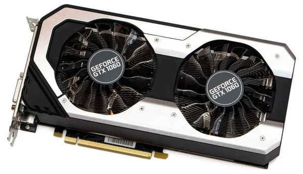 Видеокарта Palit GeForce GTX 1060, 6 ГБ DDR5 - купить по низким ценам в ...