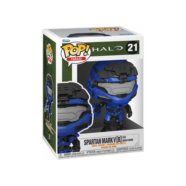 Figurine Funko Pop! Halo Infinite : Spartan Mark VII Avec VK78 - Master Chief - Vinyle Collection - 9.5 Cm - 7