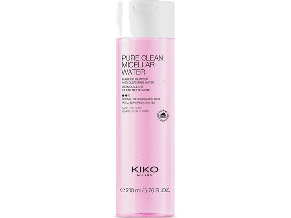 Мицеллярная вода для нормальной и смешанной кожи KIKO MILANO PURE CLEAN ...