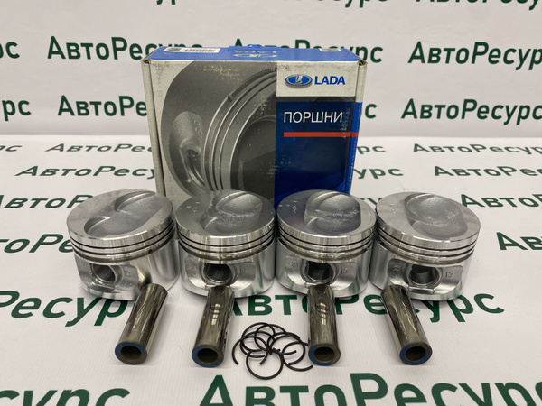 Группа поршневая (поршни с пальцами) 2110 82.4 "С" 8клап. - купить с ...