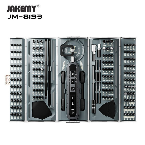 JAKEMY JM - 8193 Комплект электромагнитных винтов 180in1 - купить в ...