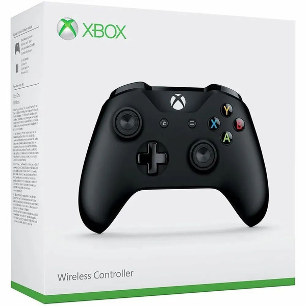 Геймпад беспроводной Xbox One Wireless Controller с bluetooth, чёрный ...