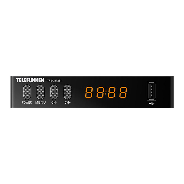 ТВ-тюнер Telefunken TF-DVBT251, черный купить по выгодной цене в ...