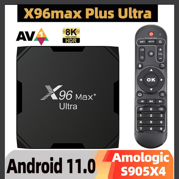 Медиаплеер Vontar X96 MAX Plus Ultra, HDMI, RJ-45 Ethernet, USB, DC 5.5 ...