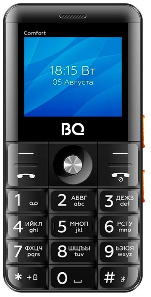 Мобильный телефон BQ BQ 2006 Comfort Black, - купить по выгодной цене в ...