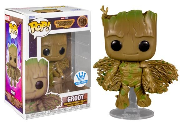 Фигурка Funko Pop! Marvel: Groot with Wings (Фанко Поп Грут c крыльями ...