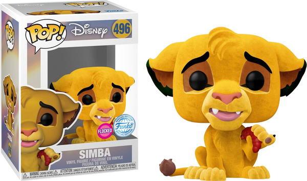 Фигурка Funko Pop! Lion King: Simba Flocked (Funko HQ Эксклюзив (Фанко ...