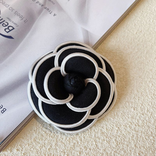 Брошь В Виде Цветка Камелии Из Ткани - купить с доставкой по выгодным ...