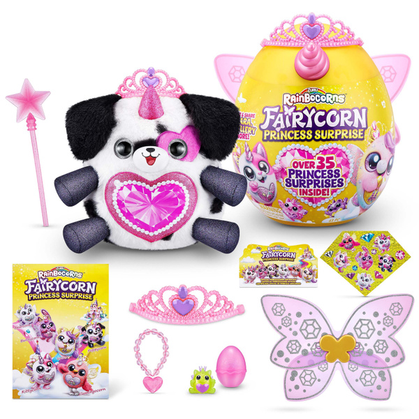 Игровой набор Zuru Rainbocorns Fairycorn Princess Surprise, мягкая ...