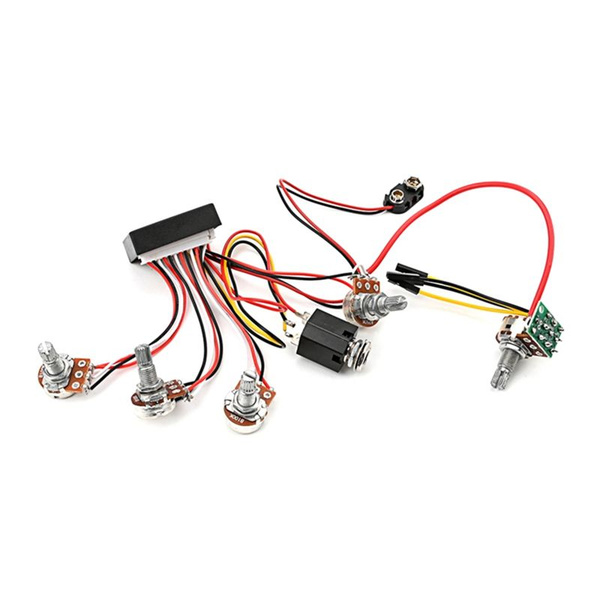 (K N E X) Басовый пассивный предусилитель, гитарный басовый ...