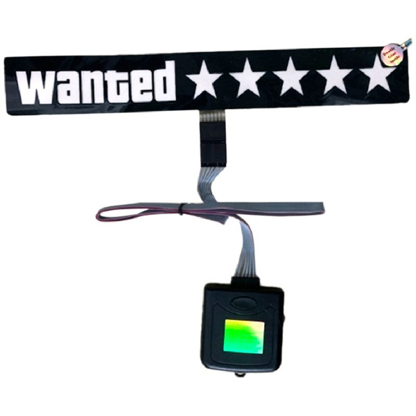 Характеристики Наклейки на лобовое стекло с электроприводом Wanted Car ...