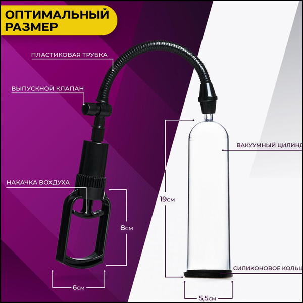Вакуумная помпа для увеличения члена, пениса, секс игрушки для мужчин ...