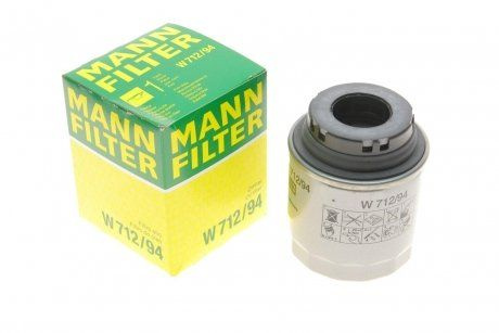 Фильтр масляный MANN FILTER MANN W 712/94 - купить по выгодным ценам в ...