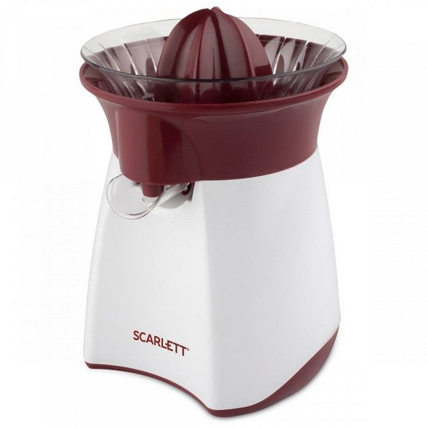Соковыжималка Scarlett SC-JE50C07, белый, красный - купить по низкой ...