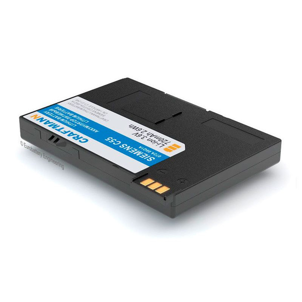 Стандартный аккумулятор Craftmann 720mAh для телефона Siemens A52/A55 ...