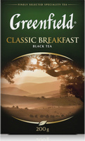 Чай листовой черный Greenfield Classic Breakfast, 200 г. Greenfield