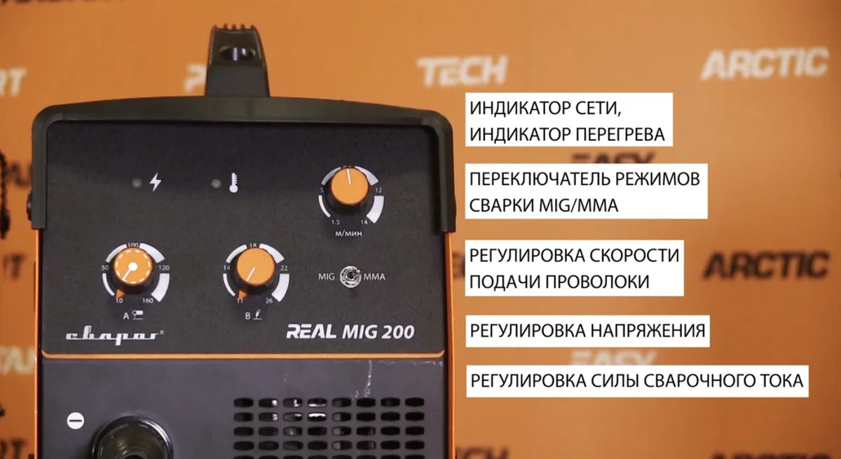 Сварог real mig 200 схема