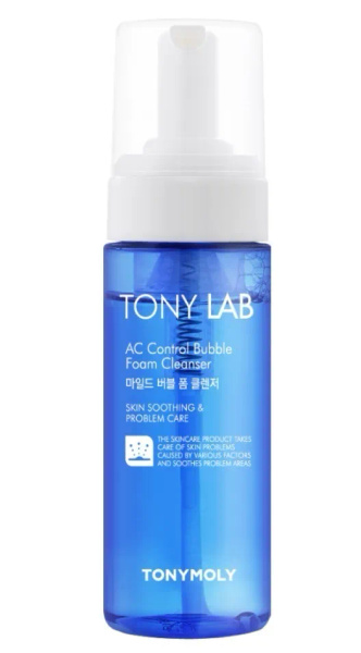 Пузырьковая пенка для умывания для проблемной кожи лица TONY LAB ...