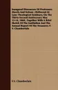 Inaugural Discourses Of Professors Morris And Nelson. Delivered At Lane Theological Seminary, On The Thirty-Second Anniversary May 13-14, 1868 ; Together With A Brief Sketch Of The Institution And The Annual Report Of The Treasurer, F. V. Chamberlain - F.V. Chamberlain