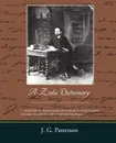 A Zola Dictionary - J. G. Patterson