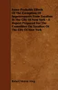 Some Probable Effects Of The Exemption Of Improvements From Taxation In The City Of New York - A Report Prepared For The Committee On Taxation Of The City Of New York - Robert Murray Haig
