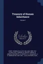 Treasury of Human Inheritance; Volume 1 - Lewis Thomas, Bulloch William 1868-1941, Fildes Paul